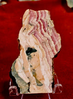 Rhodochrosite Crystal Slab 💗🥓🌸