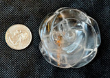 Clear Quartz Crystal 3D Rose Carving 🌹