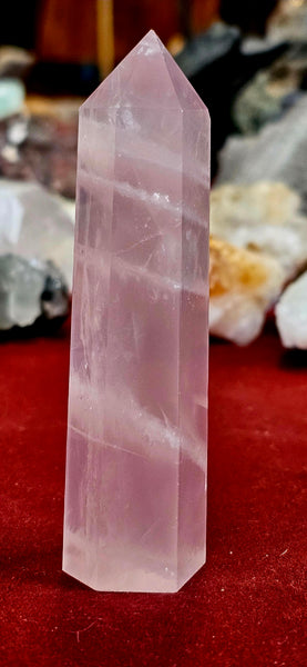 Rose Quartz Crystal Tower 🌸💗🥀