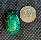 (Man-made) Malachite Crystal Egg 🥚💚🍃