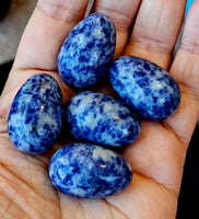 Blue Spotted Jasper Crystal Egg 💙