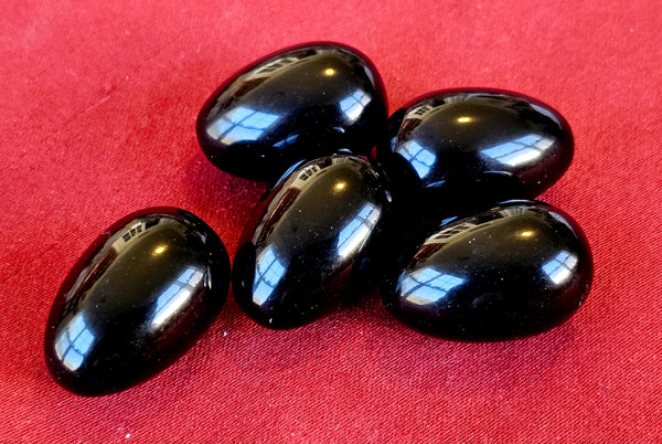 Black Obsidian Crystal Egg 🥚🖤✨