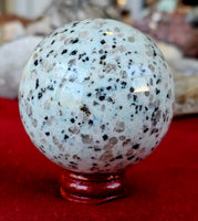 Kiwi Jasper Crystal Sphere 🔮 🥝