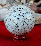 Kiwi Jasper Crystal Sphere 🔮 🥝