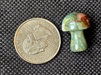 Bloodstone Mini Crystal Mushroom 🍄