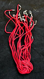 Red Leather Rope Chain