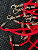 Red Leather Rope Chain