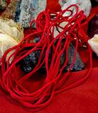 Red Leather Rope Chain