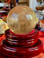 LG. High Clarity Smokey Quartz Crystal Sphere 🔮
