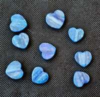 Gem Grade Quality Kyanite Crystal Heart Cabochon 💎🩵