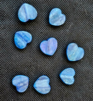 Gem Grade Quality Kyanite Crystal Heart Cabochon 💎🩵