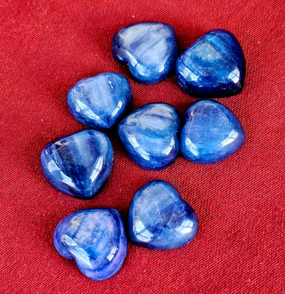 Gem Grade Quality Kyanite Crystal Heart Cabochon 💎🩵