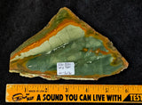 Lapidary Grade Gary Green Jasper Crystal Slab 💚💛