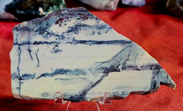 Lapidary Grade Picture Jasper Crystal Slab 🔮💗