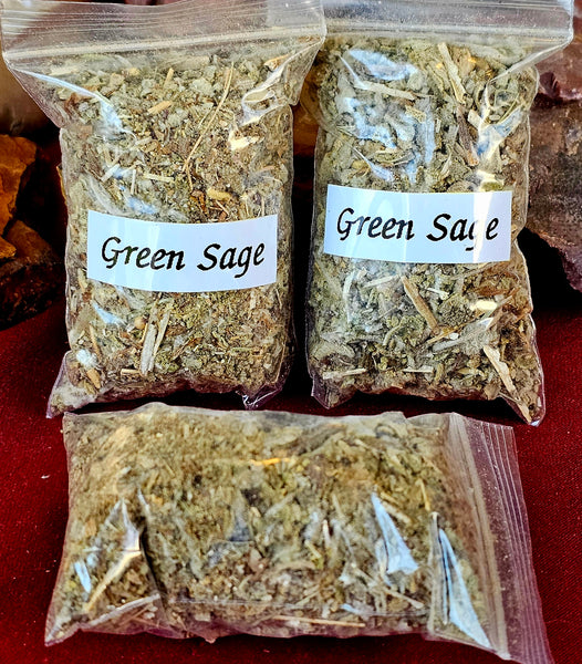 Fresh Cut Organic Green Sage  🌿