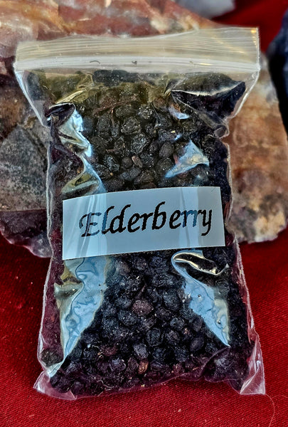 Fresh Cut & Dried Organic Elderberry Herb 🌿