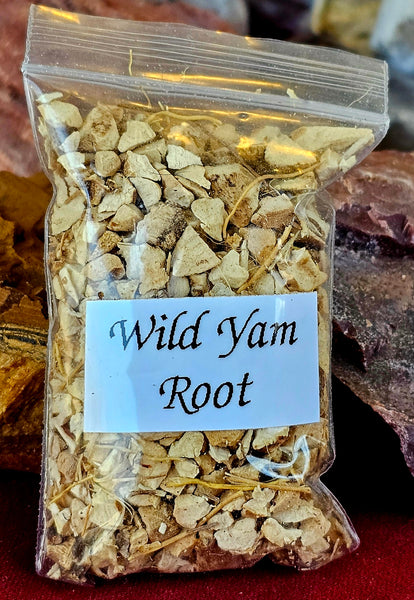 Fresh Cut Organic Wild Yam Root Herb 🫚🌿