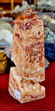 Mexican Lace Agate Obelisk Tower 🩷