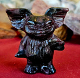 Garnet & Quartz Crystal Gizmo Gremlins Figurine 🖤