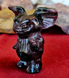 Garnet & Quartz Crystal Gizmo Gremlins Figurine 🖤
