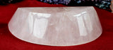 LG. Rose Quartz Crystal Crescent Moon Bowl 🌺🌹🌛