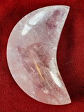 Rose Quartz Crystal Crescent Moon Bowl 🌺🌛💗