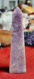 Lepidolite Obelisk Crystal Tower ✨💜✨