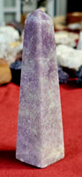 Lepidolite Obelisk Crystal Tower ✨💜✨