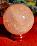 ✨RARE✨ Star Rose Quartz Crystal Sphere 🥀💗🔮