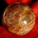 LG. Fire Hematoid Quartz Crystal Sphere 🔥🔮❣️