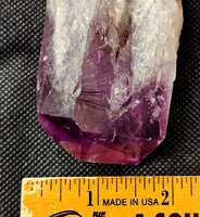 LG. Raw Bahia Amethyst Crystal Root/Fang 💜☪️🫚