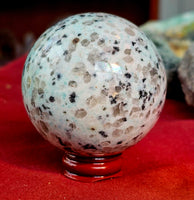 Kiwi Jasper Crystal Sphere 🥝🔮