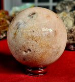 Pink Amethyst Crystal Sphere 🩷🌸🪷