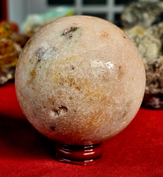 Pink Amethyst Crystal Sphere 🩷🌸🪷
