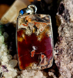 Stick Agate Gemstone Crystal Pendant 🩷