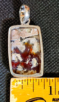 Stick Agate Gemstone Crystal Pendant 🩷