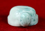 Grade AAA Plus Larimar Crystal Turtle Carving 🩵🐢🤍