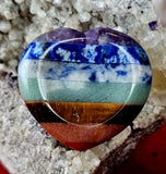 Assorted Crystal Heart Shaped Worry Stone 💓🪨💆‍♀️🧘‍♀️