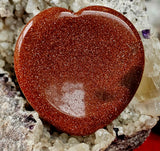 Assorted Crystal Heart Shaped Worry Stone 💓🪨💆‍♀️🧘‍♀️