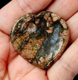 Assorted Crystal Heart Shaped Worry Stone 💓🪨💆‍♀️🧘‍♀️