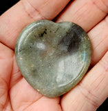 Assorted Crystal Heart Shaped Worry Stone 💓🪨💆‍♀️🧘‍♀️