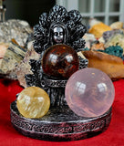 LG. Maiden & Tree Triple Sphere Holder 🔮🧘‍♀️✨🌳