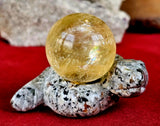 Yooperlite Crystal Snake Sphere Holder 🖤🐍🤩🩶