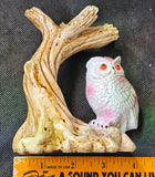 Owl in Tree Crystal Sphere Holder 🦉🌳🔮