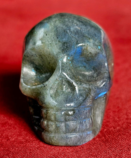 Labradorite Crystal Skull 💀✨