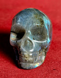 Labradorite Crystal Skull 💀✨