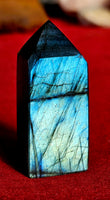 SM. Labradorite Obelisk Crystal Tower 💎✨💙