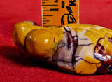 Mookaite Jasper Crystal Fancy Tail Telescope Goldfish Carving 💛🐟🧡