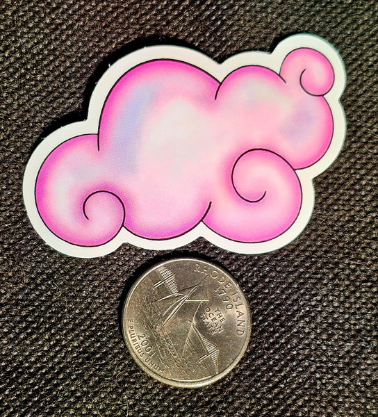 Pink Cloud Sticker ☁️🩷