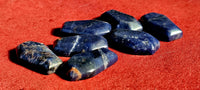 Sodalite Mini Crystal Coffin Carving ⚰️